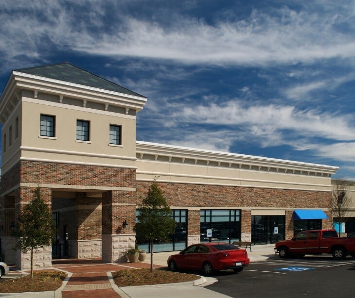 Image of a health center. 