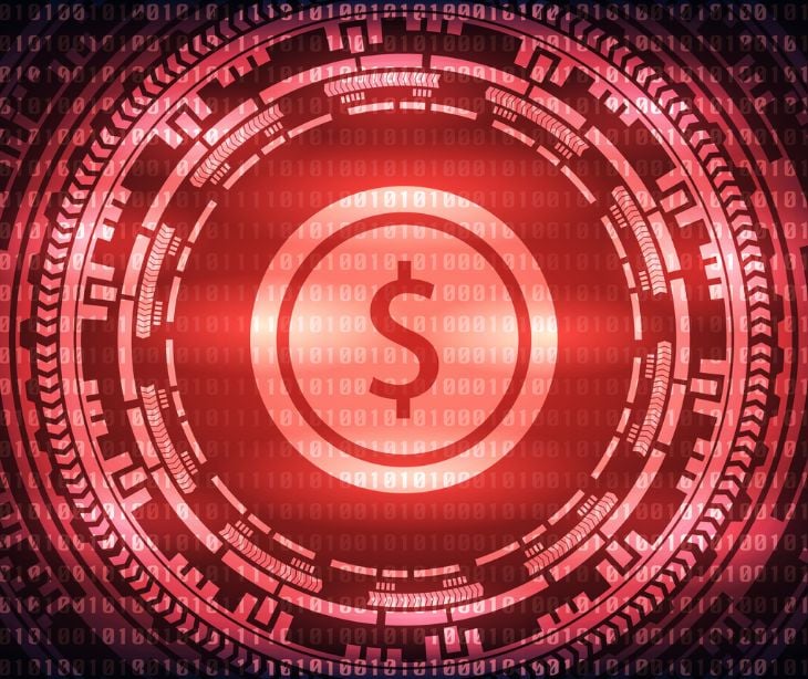 digital money sign