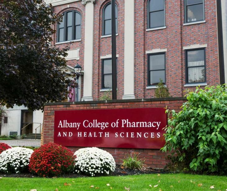 albany college sign exterior