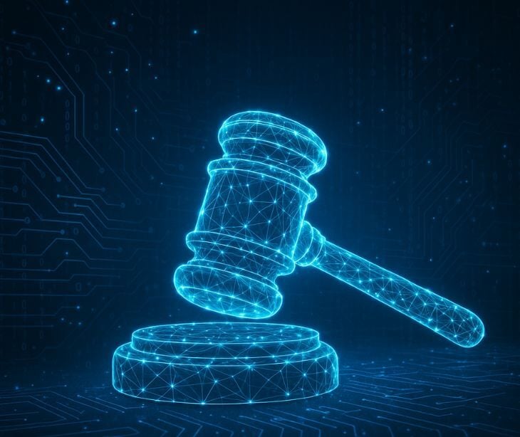digital law gavel