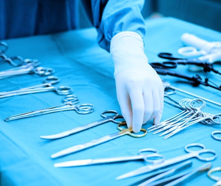 Image of a surgical tools. 