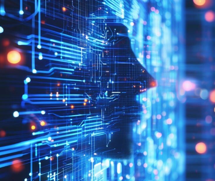 face in digital security blue for post DHS and CISA outline post-quantum security steps for operational technology