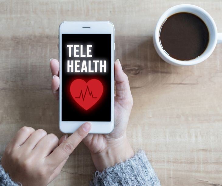 smartphone with text telehealth for post Exploring the ethics of telehealth 