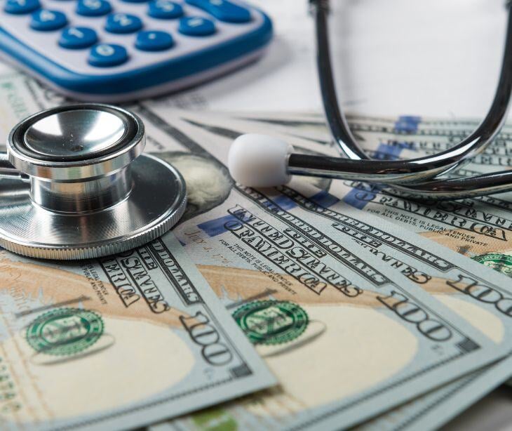 money stethoscope medication