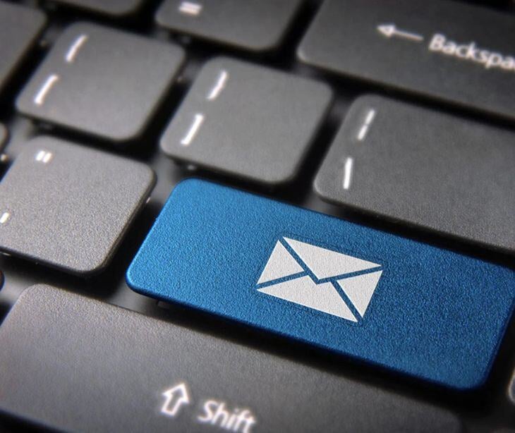 email key on keyboard