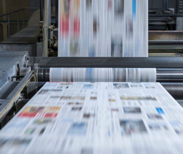 newspaper printer
