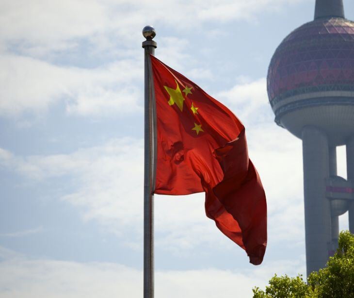 Chinese flag for post Massive data breach linked to China