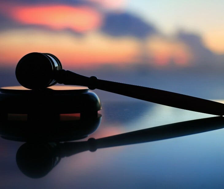 Image of a gavel. 