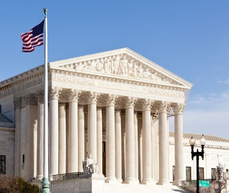 supreme court building for post Supreme Court declines to weigh in on emergency abortion case in Texas