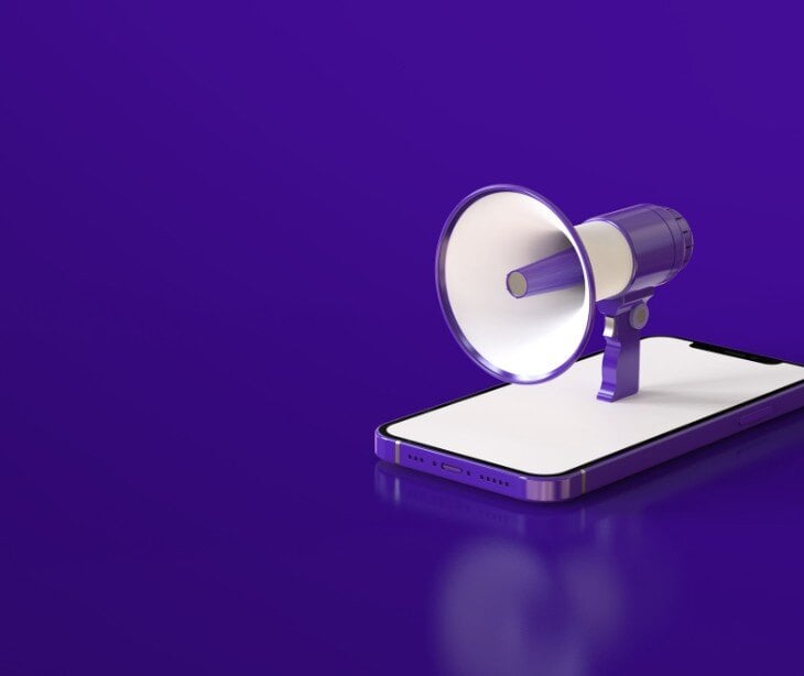 Image of megaphone and phone for blog about HIPAA marketing rules private practices need to know