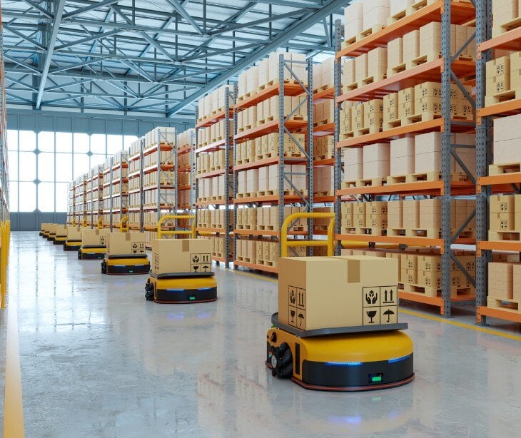 Image of warehouse for blog about What we know about the Amazon data leak so far