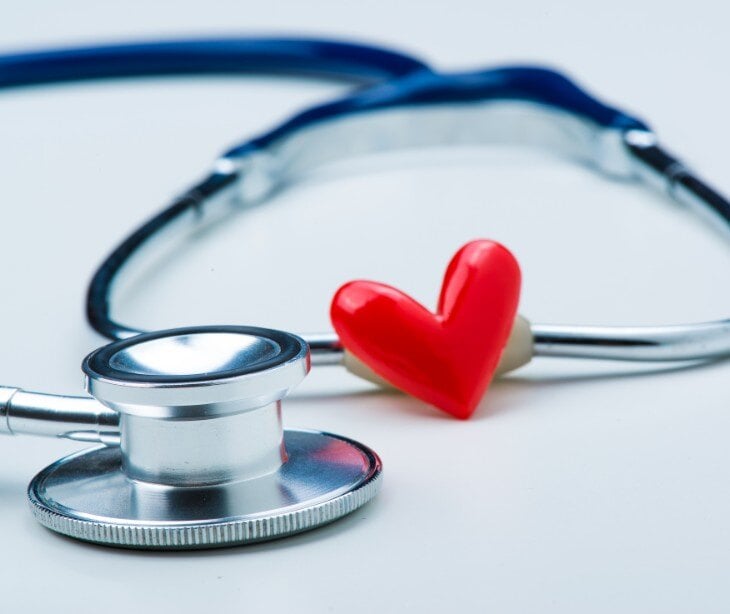 Image of stethoscope and heart for blog about Title I of the Health Insurance Portability and Accountability Act (HIPAA)