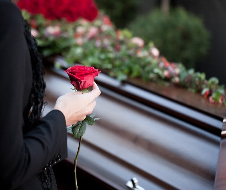 Image of casket for blog about Do the HIPAA Privacy Rule protections apply to the health information of deceased individuals?