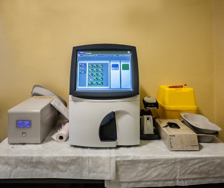 Image of rheumatology equipment. 