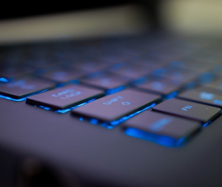 Image of a keyboard. 