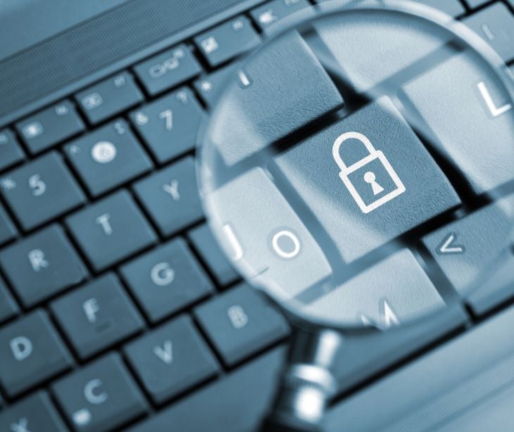 lock symbol on keyboard