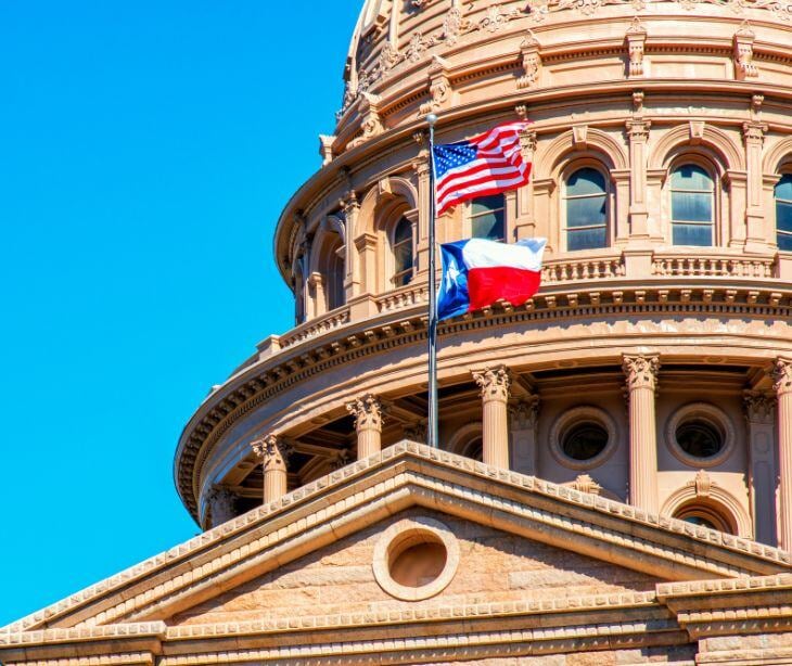 texas capitol building for post Texas doctor challenges HHS over reproductive health privacy rule