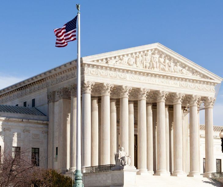 supreme court building for post US Supreme Court torn over Facebook lawsuit