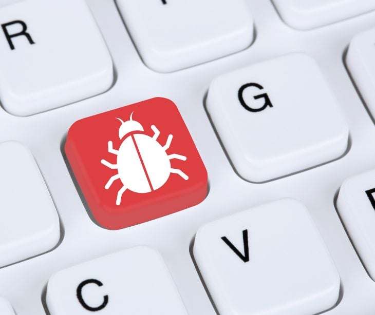 bug on keyboard